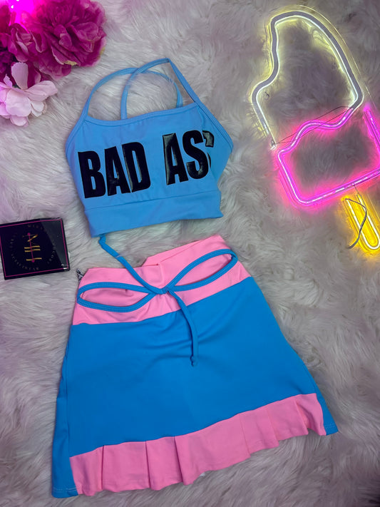 Top bad & Skirt